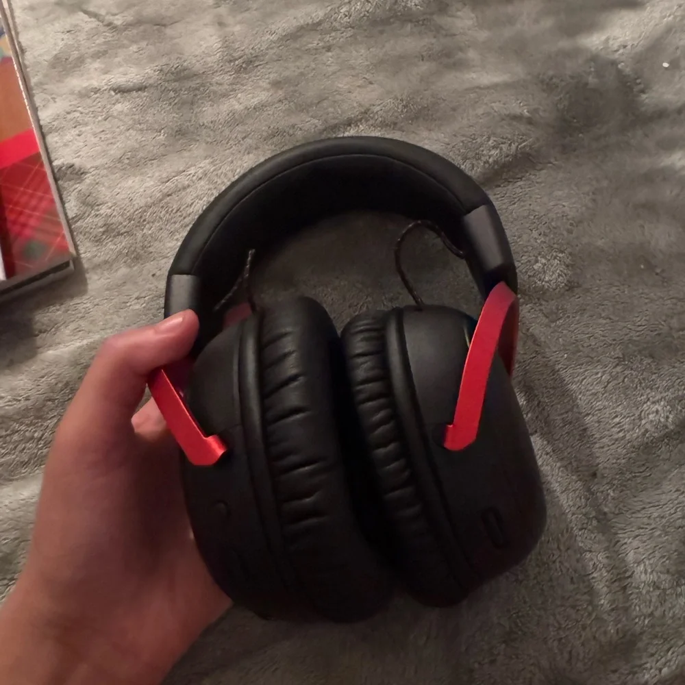 Hype Red and Black Gaming Headset